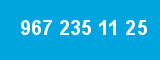 967 235 11 25 967 235 11 25